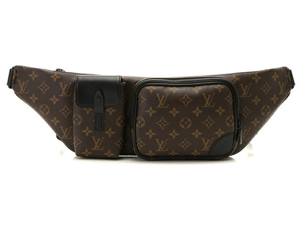 LOUIS VUITTON Christopher Bumbag Monogram Macassar Brown